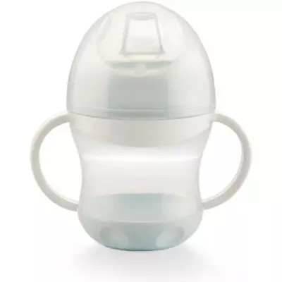 Tasse anti-fuites ThermoBaby - Fleur bleue, pratique et colorée