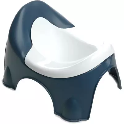 Pot ThermoBaby Ideo Bleu avec écuelle amovible et robuste