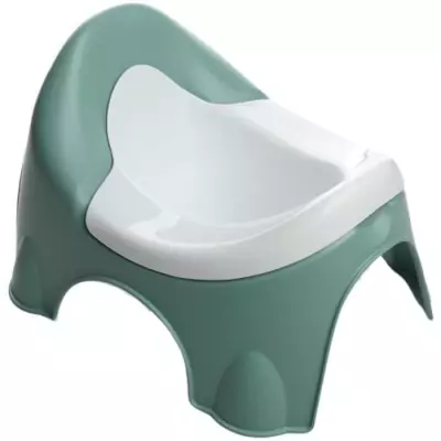 Pot Thermobaby Ideo Vert Sauge avec écuelle amovible et ergonomique