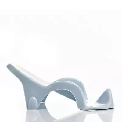 Transat de bain pour bébé ATOLL Fleur bleue - Compact et confortable