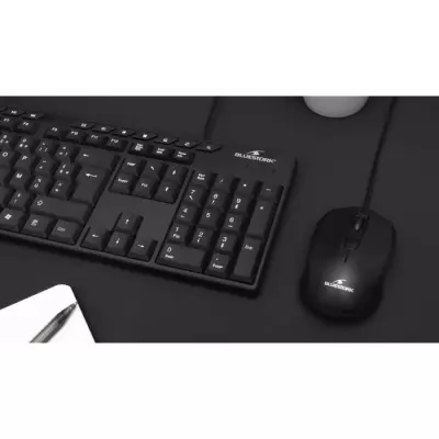 Clavier BLUESTORK - MEDIA OFFICE - Filaire - Noir