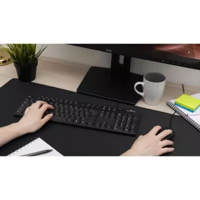 Clavier BLUESTORK - MEDIA OFFICE - Filaire - Noir