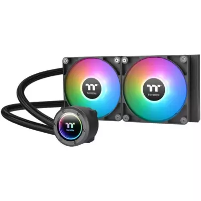 Refroidissement puissant : Watercooling AIO THERMALTAKE TH240 V2 A-RGB Sync - 2x120mm