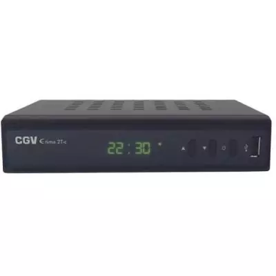 Récepteur TNT HD - CGV - ETIMO 2TC - Double tuner - Web-radio - DVB-T2 HEVC 265