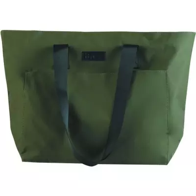 Sac à langer TINEO cabas kaki imperméable