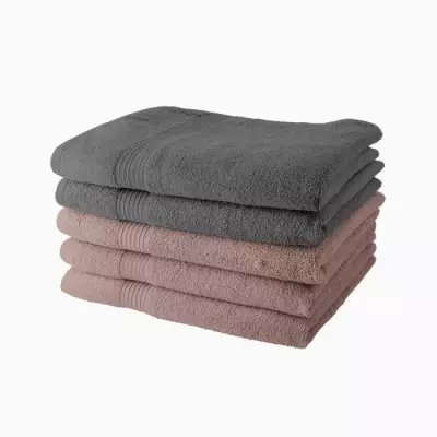 Lot de 5 Draps de Bain TODAY 70x130 cm - Douceur et Qualité