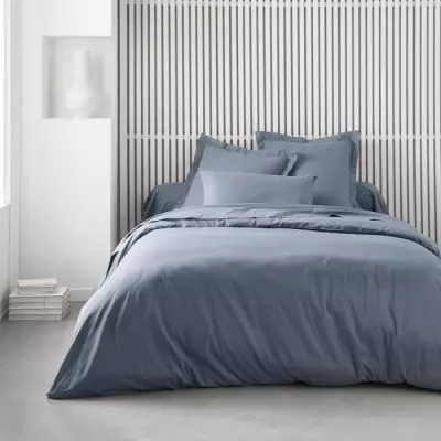 Taie d'oreiller TODAY Essential en 100% Coton - Denim
