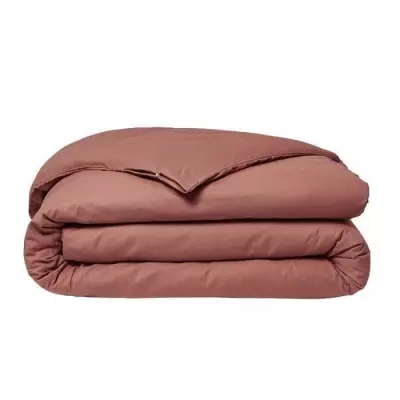 Housse de couette TODAY Essential - 140 x 200 cm - Terracotta eco-friendly