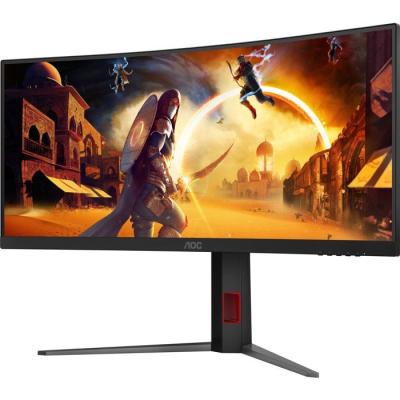 Ecran PC Gamer incurvé - AOC - 34'' - WQHD - 180Hz - Dalle Fast VA - 0,5ms - Réglable en hauteur - CU34G4