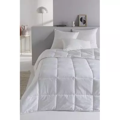 Oreiller TOISON D'OR Epure Confort médium Blanc - 65x65 cm