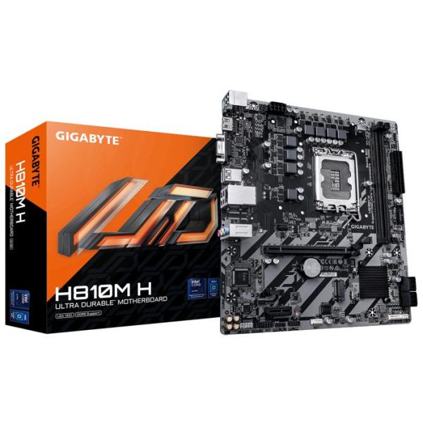 Carte mere - GIGABYTE - H810M H - Format Micro-ATX - Chipset Intel H810 - DDR4