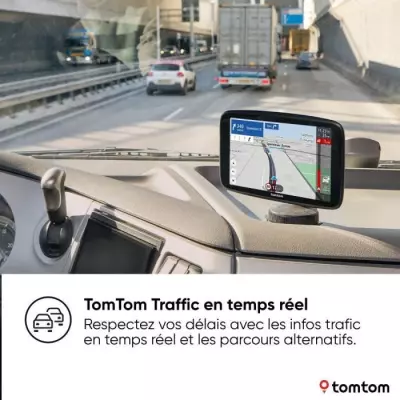 GPS poids lourd TOM TOM GO Expert Plus - Écran HD 7 - Cartes monde Premium Pack
