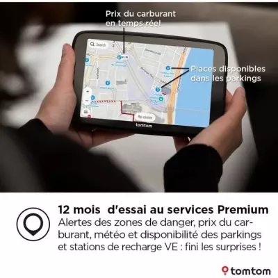 GPS TOM TOM GO Navigator 7 - Cartes monde - Mise à jour Wifi