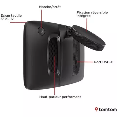 GPS TomTom GO Classic 6 EU - Mises à Jour Cartes Europe