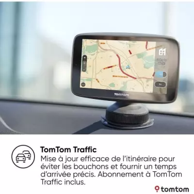 GPS Tomtom Go Navigator 6'' Noir - Compact et performant