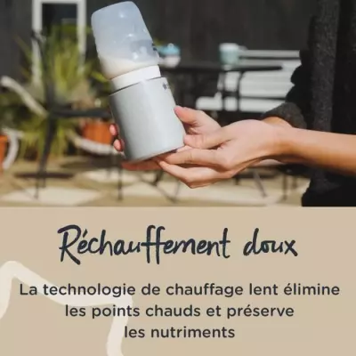 Chauffe-biberon électrique nomade LetsGo - TOMMEE TIPPEE - Rechargeable USB