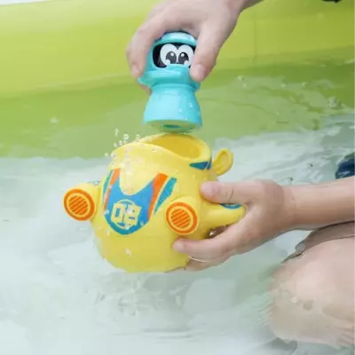 Sous-marin motorisé pour enfant TOOKO - Jaune/Bleu - Effets sonores - 2 ans