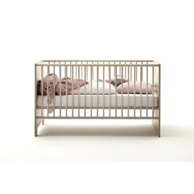 Chambre bébé Trio Chic : Lit 70 x 140 cm + Commode à langer + Armoire AHOI - Chêne
