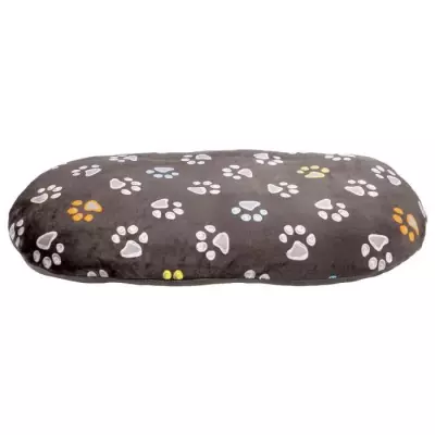 Coussin TRIXIE Jimmy ovale - 80 × 50 cm - Taupe : Confort et style pour votre animal