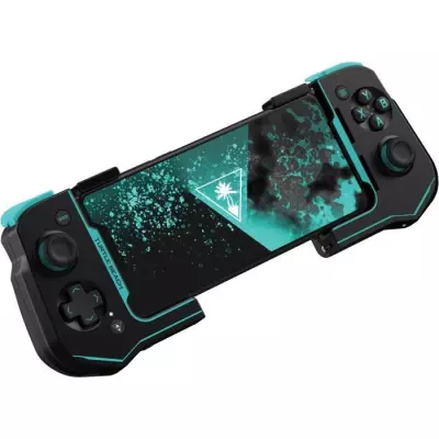 Manette de jeu Bluetooth Turtle Beach Atom Noir/Cyan - Android