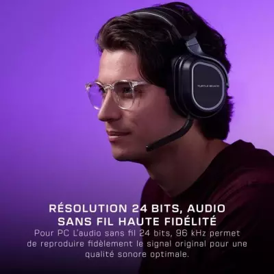 Casque Gaming Sans Fil - TURTLE BEACH Stealth 700PC (Gen3) - Noir