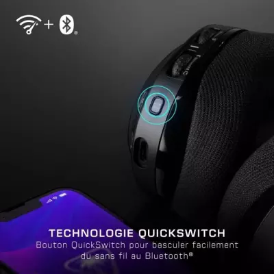 Casque de gaming sans fil TURTLE BEACH Stealth 600 PC (Gen 3) - Noir