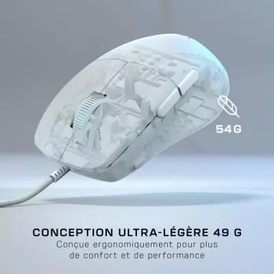 Souris gaming sans fil ultra légère - TURTLE BEACH - Pure SEL - Blanche