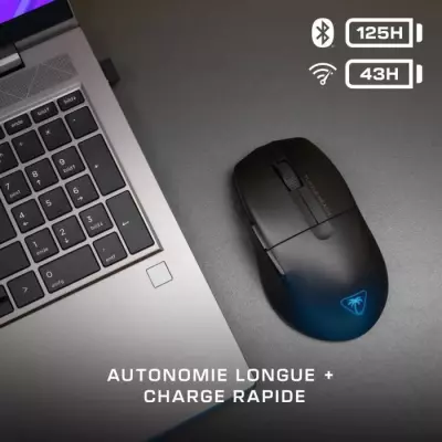 Souris gaming légère sans fil - TURTLE BEACH - Pure Air - Noire