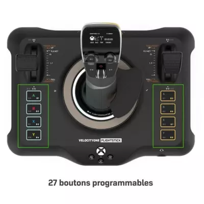Joystick de jeu - TURTLE BEACH - VelocityOne™ - Noir