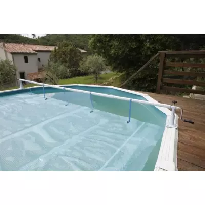 Enrouleur de bâche XTRA Ubbink pour piscines jusqu'à 5,55m ?