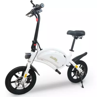 Draisienne électrique URBANGLIDE BIKE 140 WHITE - Puissant et compact