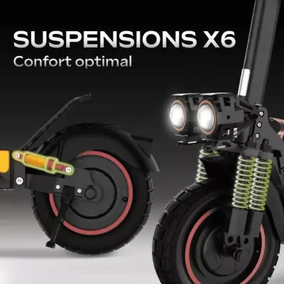 Trottinette électrique tout terrain URBANGLIDE ECROSS PRO BOOST 2 - Performances exceptionnelles