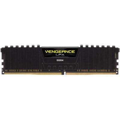 Mémoire RAM - CORSAIR - Vengeance LPX DDR4 - 16GB 2x8GB DIMM - 3200 MHz - 1.35V - Noir (CMK16GX4M2E3200C)
