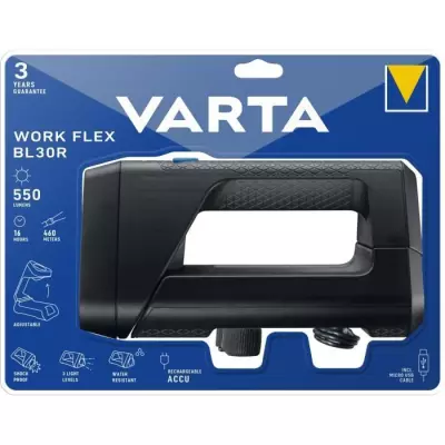 Baladeuse VARTA Work Flex BL30R - 550lm puissante et rechargeable