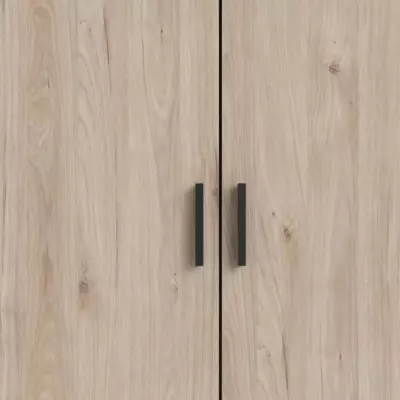 Armoire VEGA - Décor Gris Anthracite - Organisation Parfaite