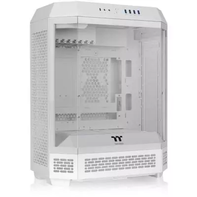 Boîtier PC sans alimentation - THERMALTAKE - The TOWER 600 Snow - Moyen tour - Format ATX - 2x140mm inclus - Blanc