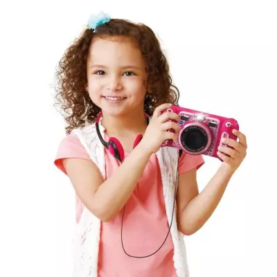Appareil photo enfant VTECH Kidizoom Duo DX Rose - 75 filtres dynamiques