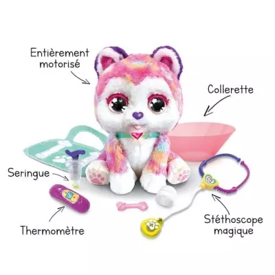 VTECH - Rainbow, Mon Chiot Bobo Miniature interactif
