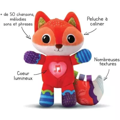 Peluche VTECH BABY - Malo, mon Renardeau Dodo