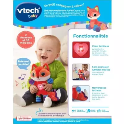 Peluche VTECH BABY - Malo, mon Renardeau Dodo