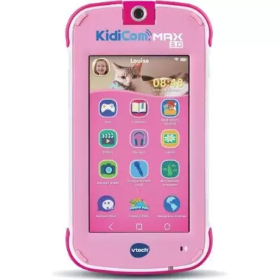 KidiCom MAX 3.0 rose - Téléphone jouet enfant de qualité