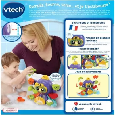 VTech Baby POLO, MON POULPE RIGOLO
