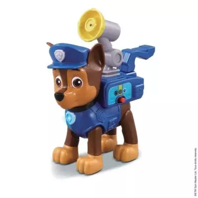 Figurine interactive VTECH Pat Patrouille Chase avec accessoires - Pour enfants de 3 à 7 ans