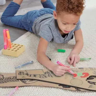 Course de Voitures en Carton VTech - Circuit Infiniti