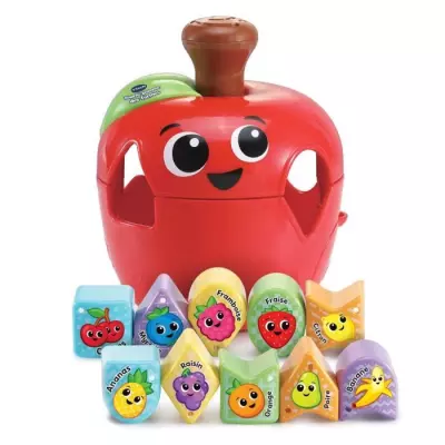 Jouet éducatif Vtech Baby Tourni Pomme des Formes - Multicolore-Rouge