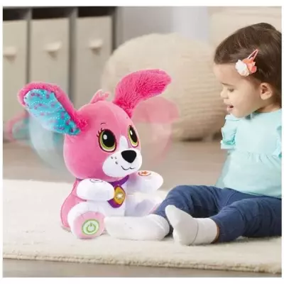 Peluche interactive VTECH BABY - Parle avec moi - Rose