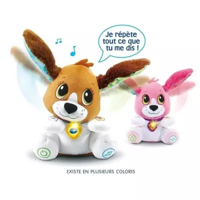 Peluche interactive VTECH BABY - Parle avec moi - Rose