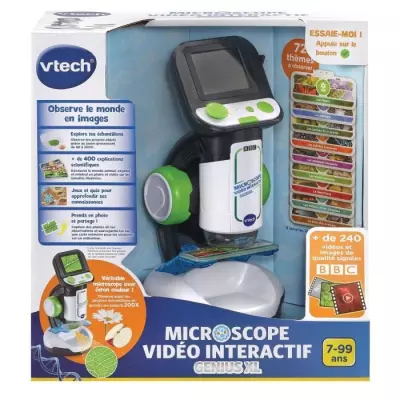 Découvrez le Microscope Vidéo Interactif VTECH - Genius XL!