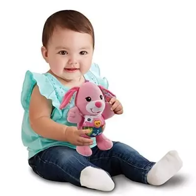 Peluche VTech Chant'toutou 502355 Rose - Jouet Musical Fun!