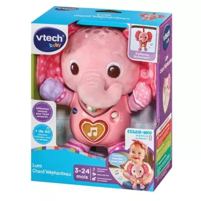 HOCHET VTECH-LUMI CHANT'ELEPHANTEAU: Dimensions compactes